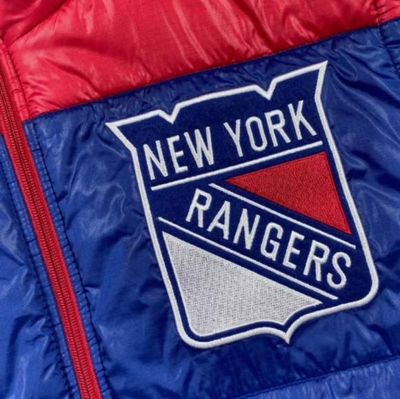NEW YORK RANGERS VEST - Picture 2 of 5